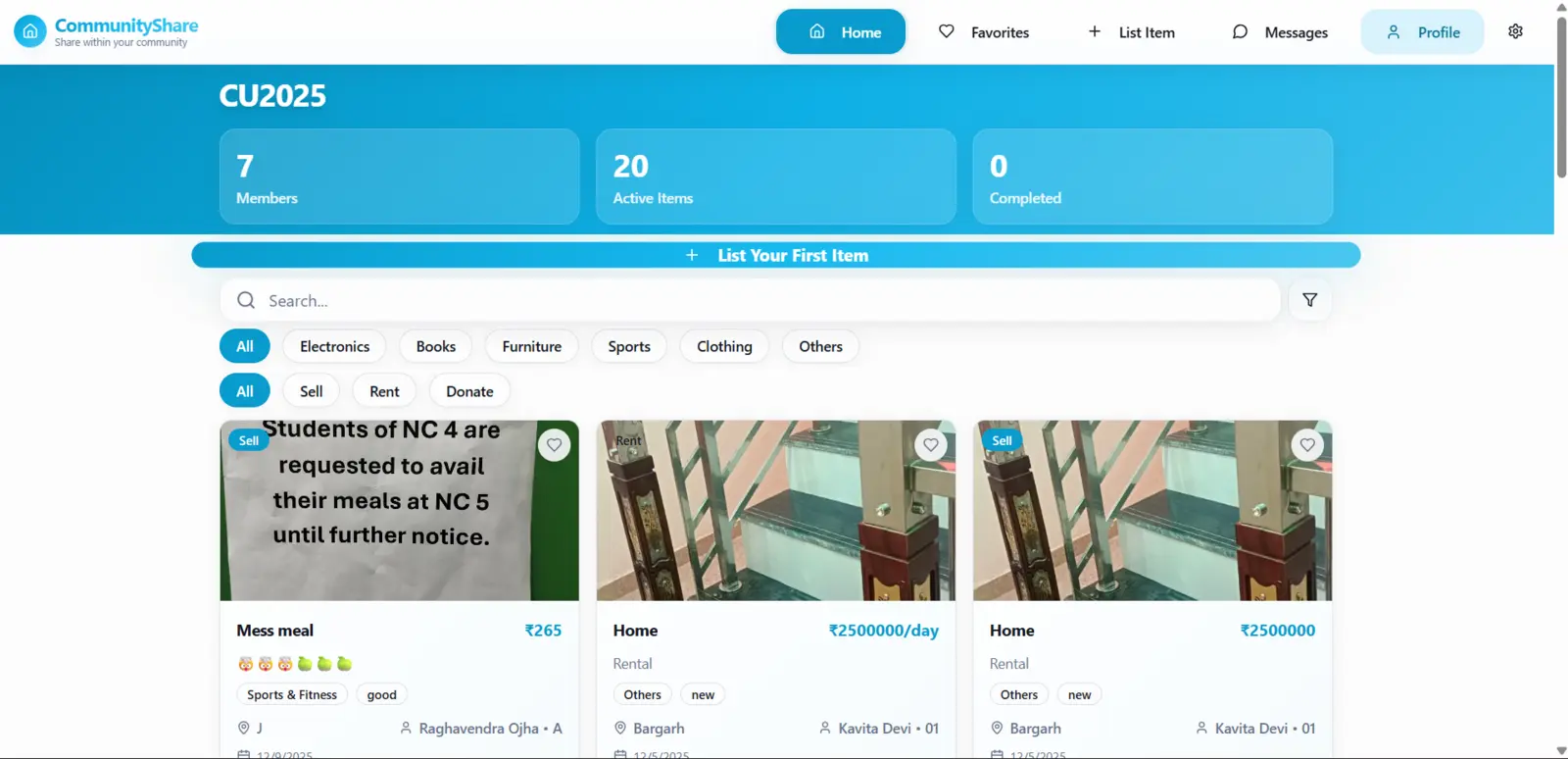Local Share screenshot